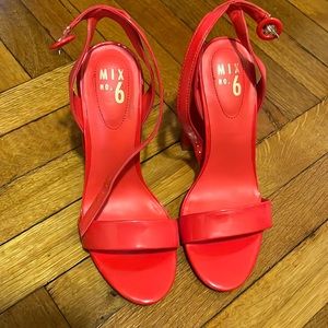 Red heels size 9